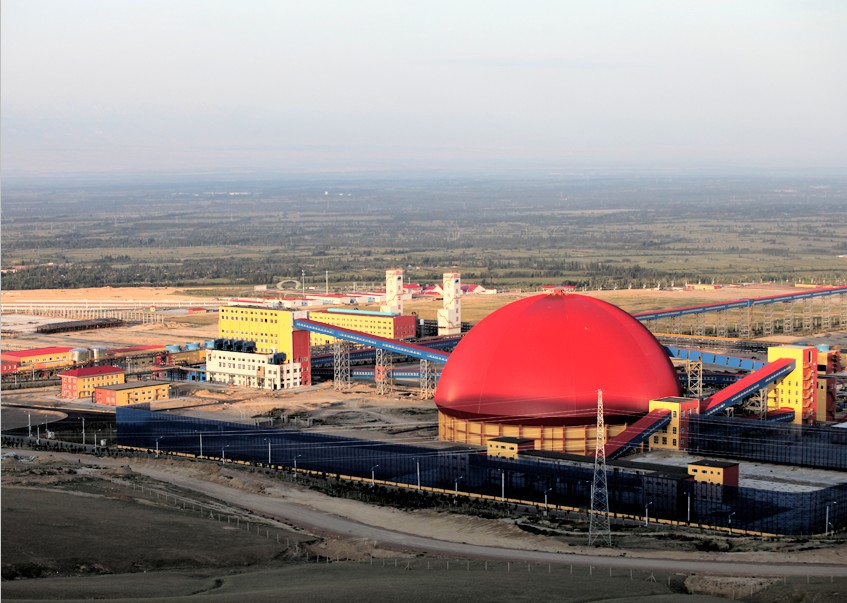 远眺（新疆集团工业园）